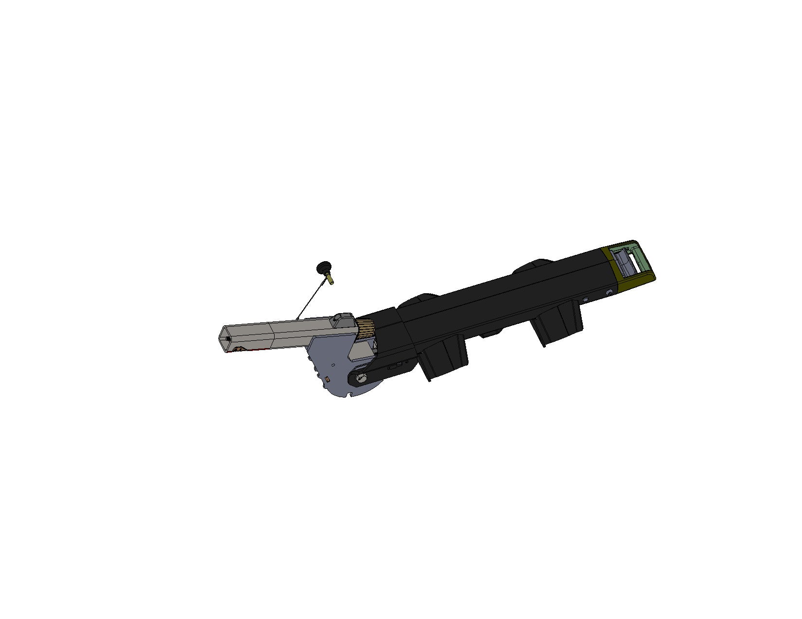 RPL,2” ASSY TNG SPINE, StageTwo 2” black